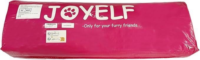 JOYELF Orthopedic Dog Bed for Extra Large Dogs, U-Shaped Foam Sofa Couch Bed, Bolster Waterproof Pet Bed with Removable Washable Cover and Nonskid Bottom for Dogs - Coffee