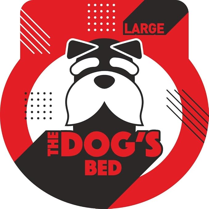 The Dog’s Bed, Orthopedic Standard Foam Waterproof Dog Bed with Standard Support, Large Grey Plush, Waterproof, Supportive Dog Bed with Replaceable Covers, Veterinary Approved