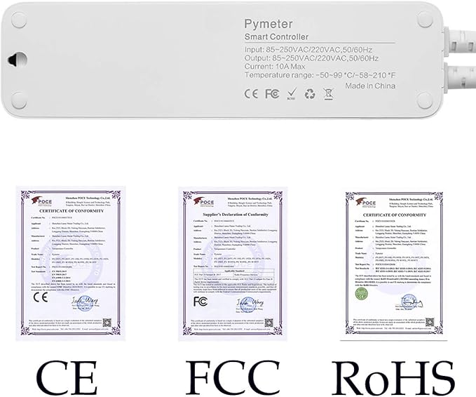 Temperature and Humidity Controller Reptile Mushroom Greenhouse Thermostat Pre Wired Dual Controlled Outlets Heater Fridge Humidifier Dehumidifier