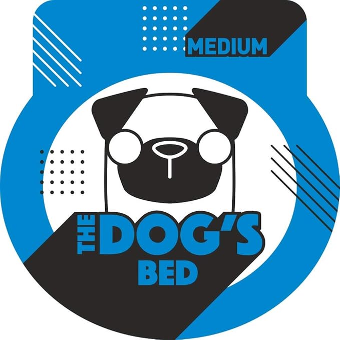 The Dog’s Bed, Orthopedic Standard Foam Waterproof Dog Bed with Standard Support, Medium Silver Grey Plush, Waterproof, Supportive Dog Bed with Replaceable Covers, Veterinary Approved