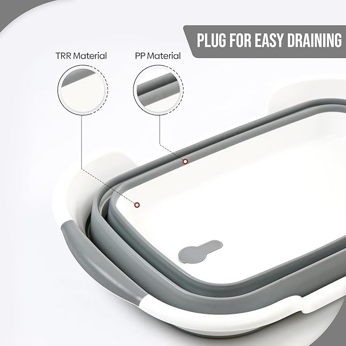 Smoochie Collapsible Dog Bathtub, Dog Tubs for Bathing, Portable Tub, Dog Wash Tub, Pet Tub and Dog Bath Tub for Dog/Cat/Pet and Puppy Bath Tub, Dog Tub for Pets and Cats (Green)