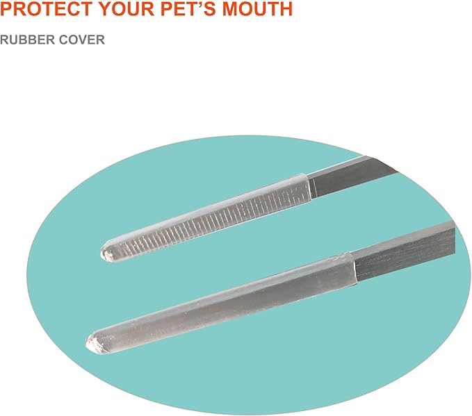 Extra Long Tweezers with Rubber Cover Tips, Fecsam Feeding Tongs - 2 Pack/18.9 inch Aquarium Stainless Steel Large Aquascape Tools for Fish Tank, Terrarium,Aquascaping, Reptile, Bearded Dragon