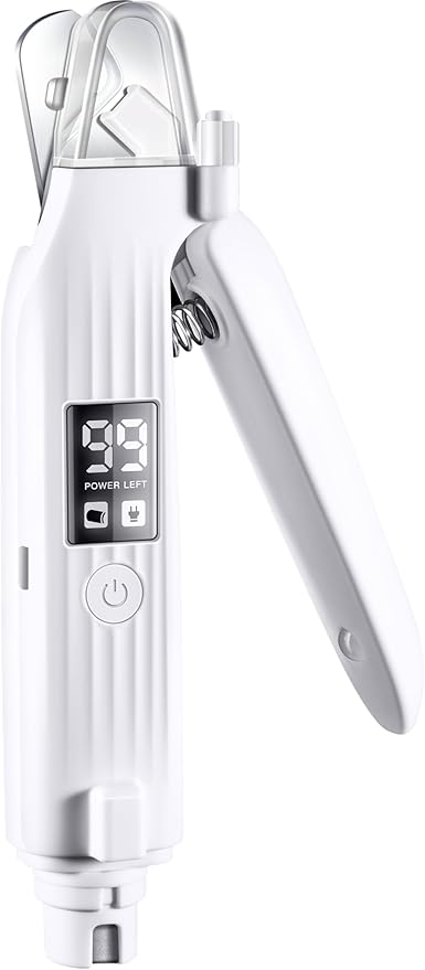 Pet Nail Grinder for Dogs and Cats - 2in1 Dog&Cat Nail Trimmers Super Quiet and Low Vibration Electric Dog Nail Grinder- LED Display Dog Nail Clippers for Large Medium Small Dogs Cats Dog Nail File