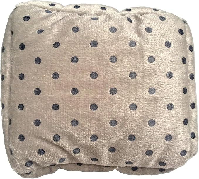 WOWOWMEOW Guinea Pig Cave Bed Small Animals Warm Cage Hanging Bed for Rat, Chinchilla, Hedgehog, Rabbit (L, Dot-Grey)