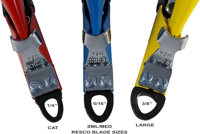 Resco Deluxe Cat Nail Clippers Original Pet Nail Trimmer, Red
