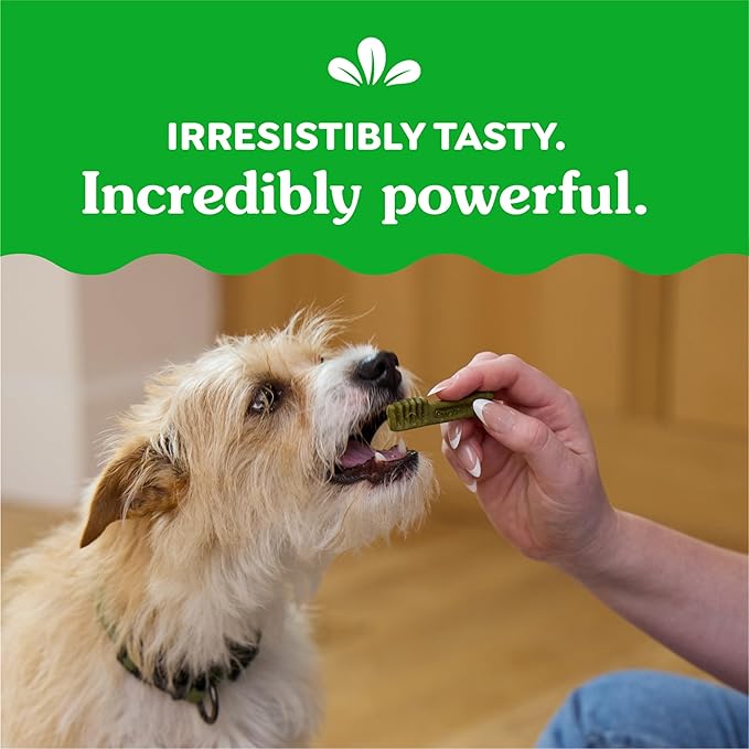 Greenies Weight Management Teenie Dog Dental Chews Weight Control Dog Treats, 27 oz. Pack (96 Treats)