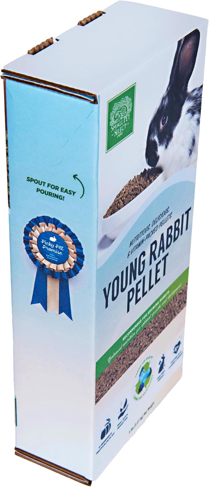Small Pet Select - Young Rabbit Pellet Food, 5lb (Pack of 2)