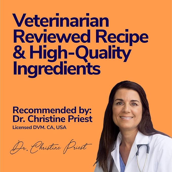 High-Calorie Weight Gainer for Dogs & Cats - Multivitamin Nutritional Supplement Gel, Omega Fish Oil, Calcium - Puppy, Senior, Prenatal Cat & Dog Vitamins, Supplements for Weight Gain