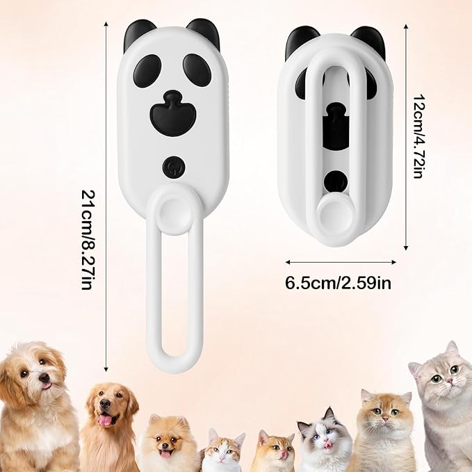 Pet Steam Brush for Dog & Cat,3-in-1 Spray Hair Removal Comb,Pet Steam Groomer Comb,Water Brush for Long & Short Haired Pets,Massage, Cleaning, Multifunctional Hair Removal Comb for Cats Dogs (White)