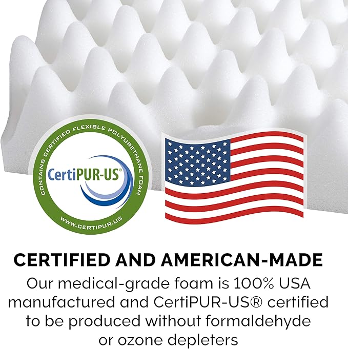 FurHaven Orthopedic Foam Sofa Dog Bed with Washable & Removable Cover - Plush/Suede - Almondine, Dogs Up to 35 lbs - Medium