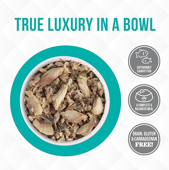 Weruva TruLuxe Cat Food, Honor Roll with Wild-Caught Saba in Gravy, 6oz Can (Pack of 24)