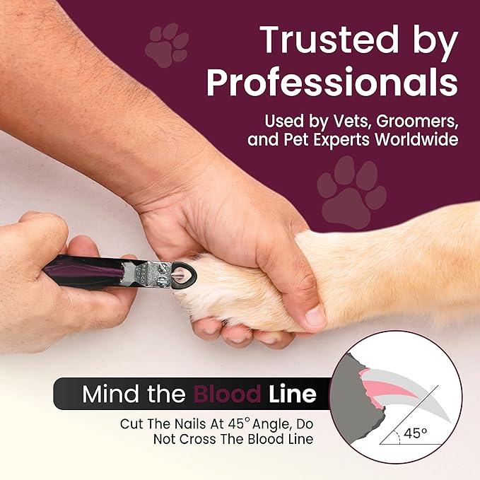Resco Original Deluxe Dog, Cat, and Pet Nail/Claw Clippers. Best USA-Made Trimmer, More Colors & Sizes