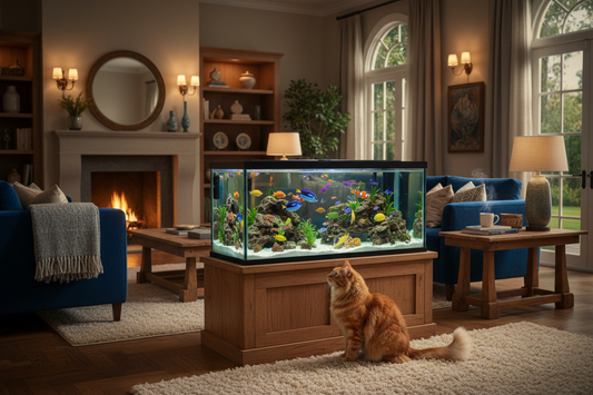 Cats & Aquariums: How to Create a Cat-Safe Fish Tank Setup