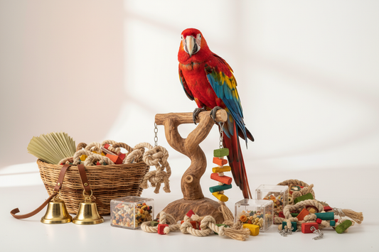 The Complete Guide to Bird Toys & Accessories: Keep Your Feathered Friend Happy & Stimulated