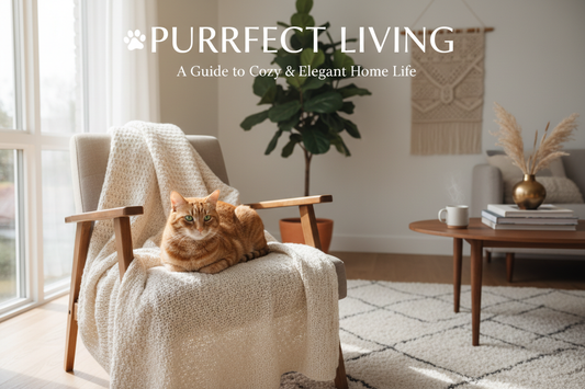 Purrfect Living: The Ultimate Guide to Understanding, Caring For, and Designing a Home Around Your Cat