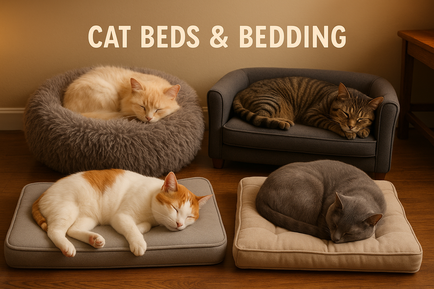 Cat Beds & Bedding