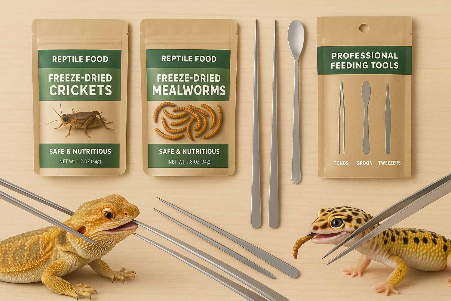 Reptile Food & Feeding