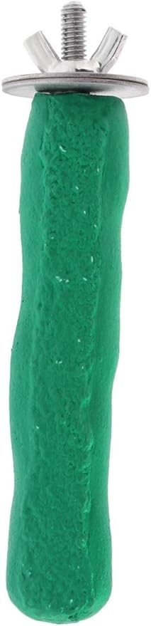 Comfort Grip Safety Perch for Bird Cages - Pedicure Perch for Birds to Keep Nails and Beaks in Top Condition - Safe Easy to Install Bird Cage Accessories - X-Small 4.5"