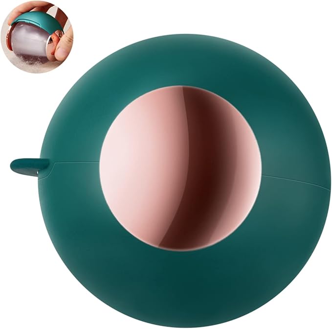 Washable Reusable Gel Lint Roller for Pet Hair, Tecogue Portable Dog Cat Pet Hair Remover for Clothes, Laundries, Sticky Cleaner, Dust Fuzz Fur for Travel Household (Green)