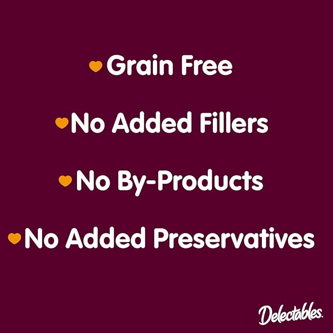 Hartz Delectables Bisque Variety Pack Lickable Cat Treat, 30 Count (Pack of 1)