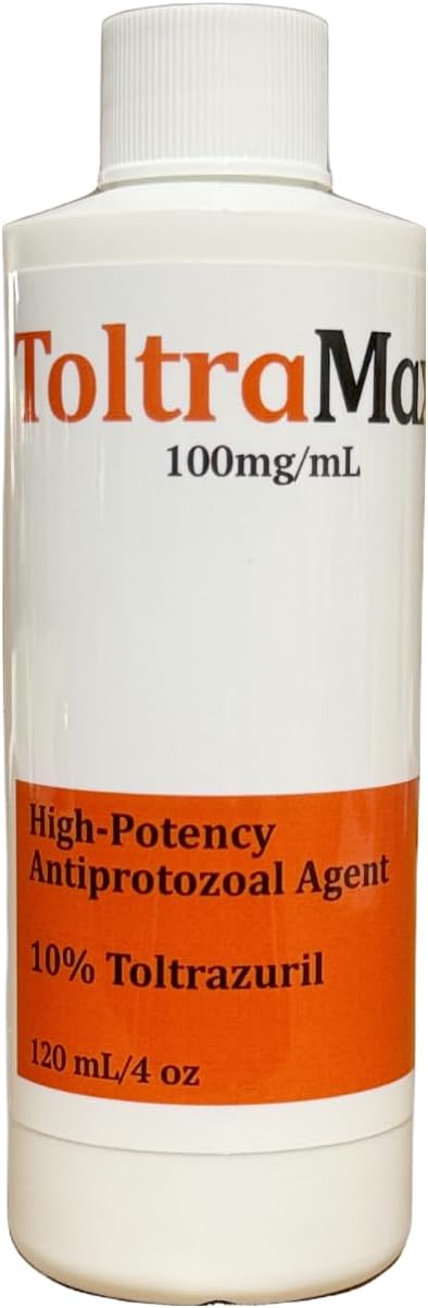 Toltrazuril 10.0% for Horses, Dogs, Cats, 120mL/4 Ounce, for Non-Food Chain Animals