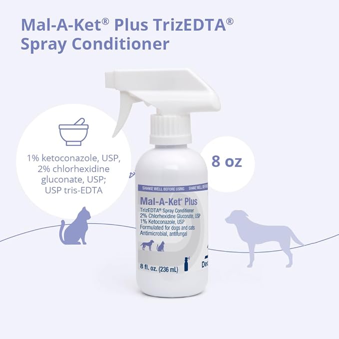 Plus TrizEDTA Spray Conditioner for Dogs and Cats, 8 oz