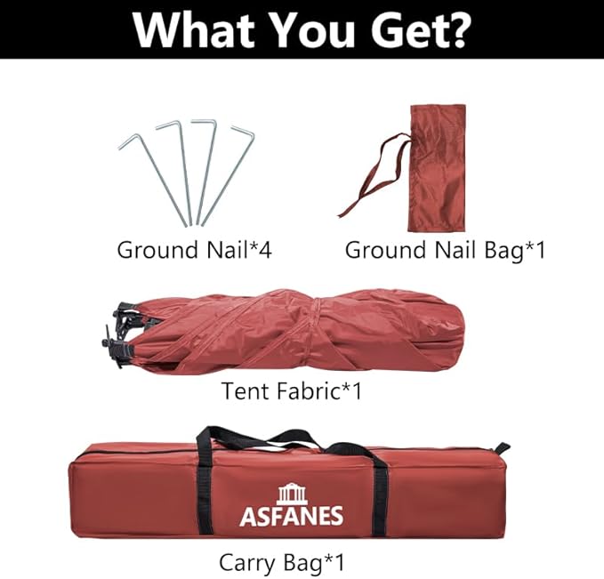 Outdoor Waterproof Pet Automatic Camping Tent, Pop up Cave Bed for Indoor Cats and Small Dogs, Portable Cat House Dog House, Red.