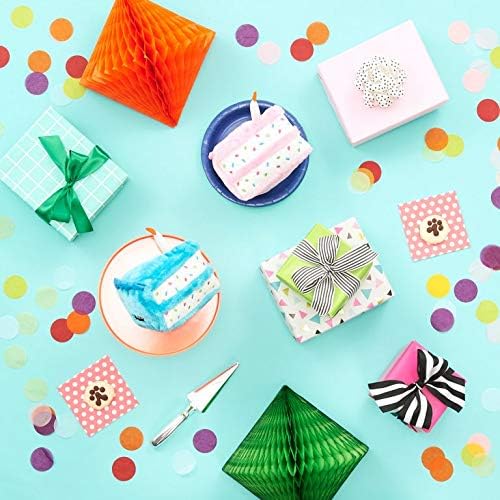 ZippyPaws Birthday Box - Dog Squeaky Toys to Keep Them Busy, Funny Food Plush for Small, Medium, & Large Dogs, Cute Stuffed Puppy Toy & Hat, Pet Products, Gift for Dogs of All Breeds - 3-Pack
