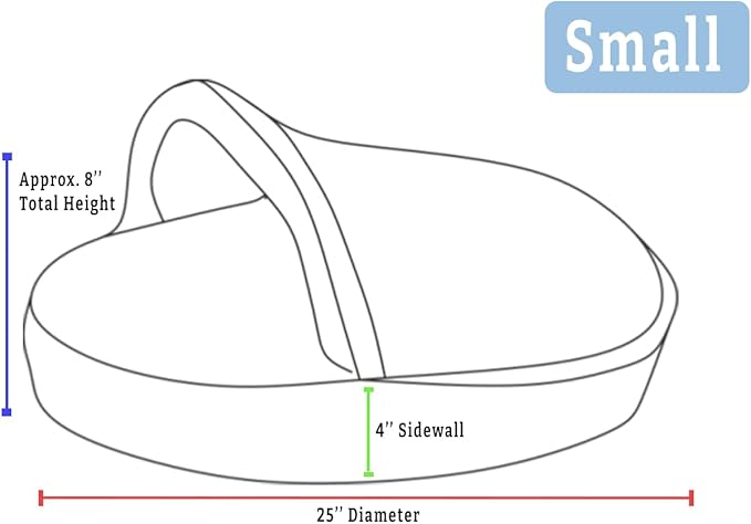 Snoozer Luxury Microsuede Cozy Cave Pet Bed, Show Dog Collection, Small, Merlin Camel