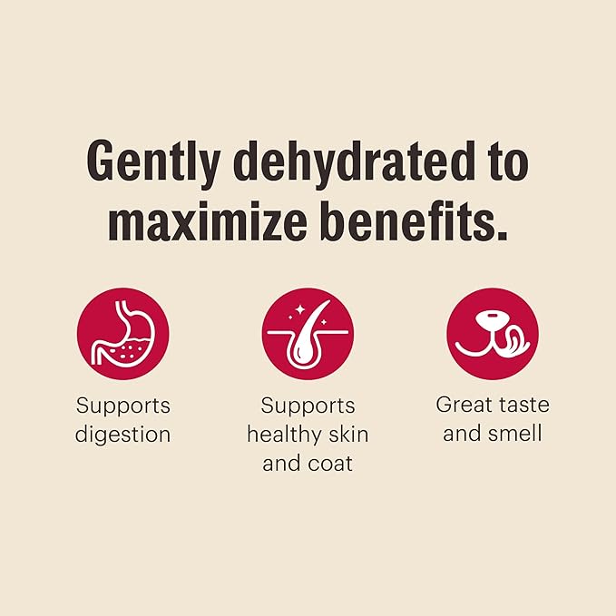 The Honest Kitchen Dehydrated Grain Free Fruit & Veggie Base Mix Dog Food (Just Add Protein), 3 lb Box