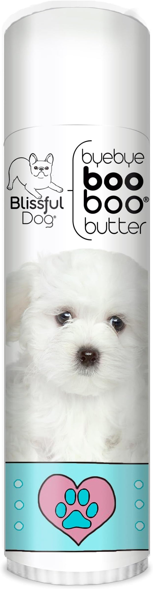 The Blissful Dog .50 oz Tube Maltese Booboo Butter
