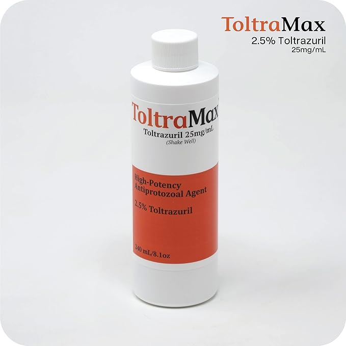 Toltrazuril 2.5% for Horses, Dogs, Cats, 960mL/32.4Ounce, for Non-Food Chain Animals, Alfalfa