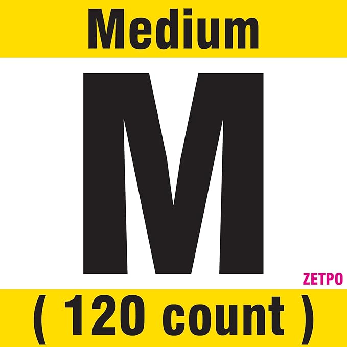 zetpo Cat Nail Caps | Cat Claw Covers | with Adhesives and Applicators (M, 12x Colors/Leo | 120 pcs)