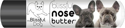 The Blissful Dog Blue French Bulldog Unscented Nose Butter - Dog Nose Butter, 0.15 Ounce