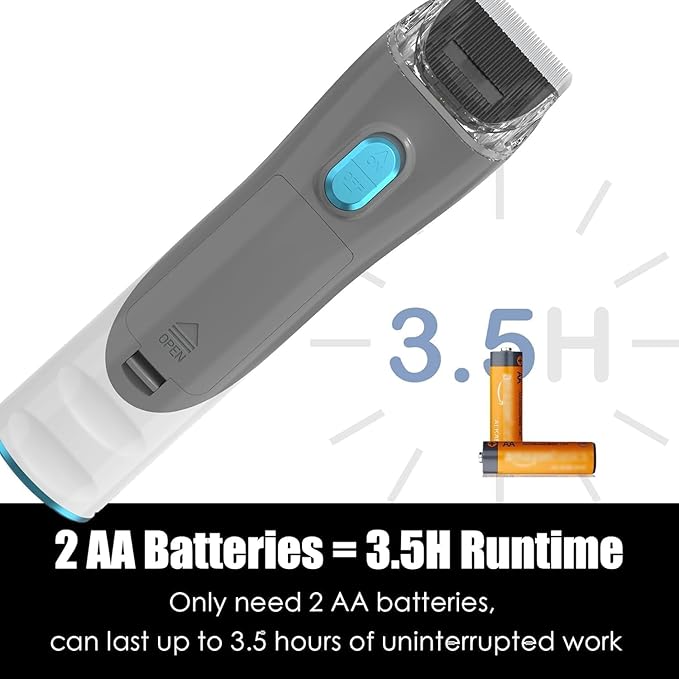 Pet Grooming Kit with 3.4L Oversized Vacuum Suction - 99% Pet Hair Removal - Professional Dog Clippers & Shedding Tools for Cats, Teddy, Poodle, Golden Retrievers