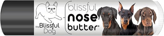 The Blissful Dog Doberman Unscented Nose Butter - Dog Nose Butter, 0.15 Ounce
