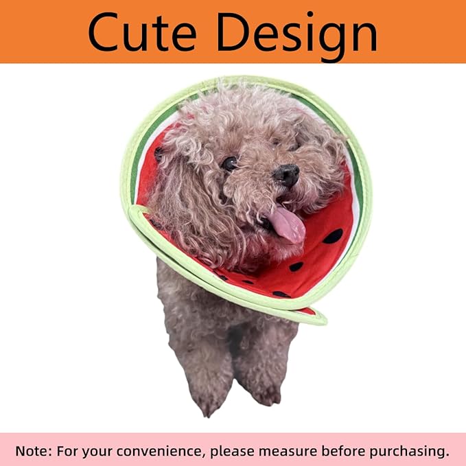 Soft Dog Cone Collar for Dogs After Surgery, Adjustable Dog Recovery Cone Collar for Medium Small Puppy Dogs and Cats to Stop Licking (Donut L)