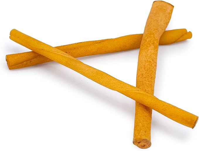 ValueBull USA - Rawhide Twists for Small Dogs, 5 Inch, Smoked, Varied Thicknesses, 200 Count Bulk Pack - Natural & Safe, USA Beef Hide, Long Lasting, Chemical Free, No Artificial Flavors
