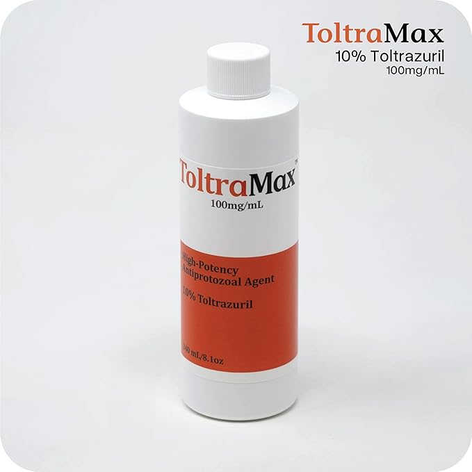Toltrazuril 10.0% for Horses, Dogs, Cats, 120mL/4 Ounce, for Non-Food Chain Animals
