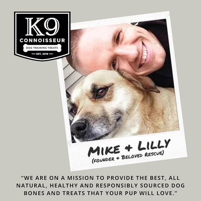 K9 Connoisseur Single Ingredient Dog Bones Made in USA for Small Breed Dogs All Natural Meaty Beef Chew Treat Bone Best for Puppies Up to 15 Pounds (8 Pk of 5 Ribblets)