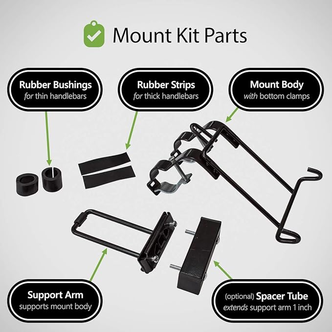 TRAVELIN K9 Pet-Pilot MAX Dog Bicycle Basket Carrier | 8 Color Options for Your Bike (Silver/Grey)