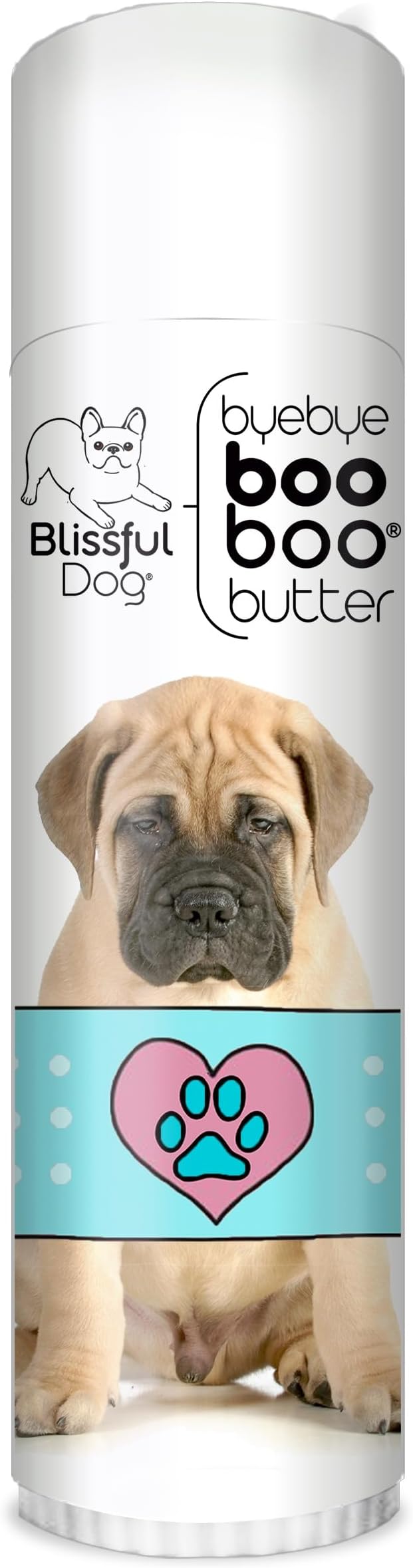 The Blissful Dog .50 oz Tube Bullmastiff Booboo Butter