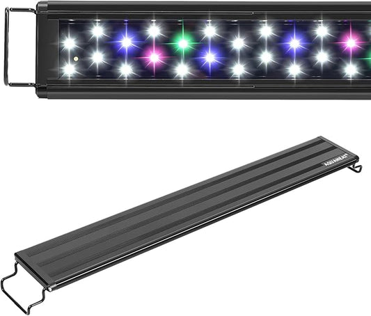AQUANEAT LED Aquarium Light Full Spectrum for 48 Inch to 54 Inch Fish Tank Light Fresh Water