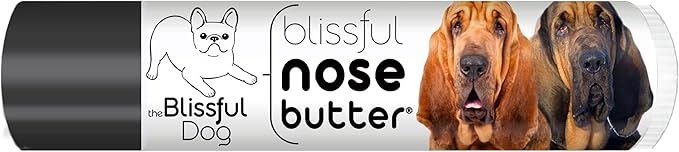 The Blissful Dog Fawn Boxer Nose Butter for Dry, Cracked Skin, Lick-Safe Dog Nose Balm with Moisturizing Shea Butter, Almond, Olive, and Essential Oils, Pet Supplies, Uncented, 1 oz.