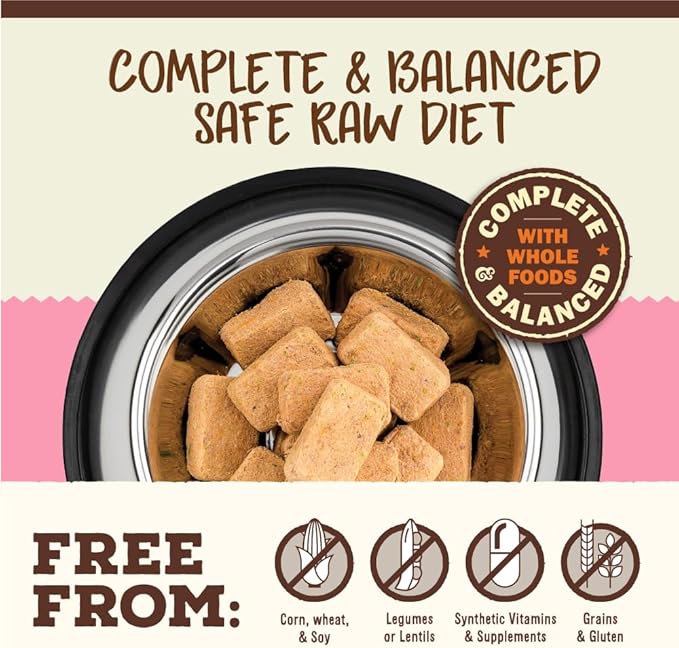 Primal Freeze Dried Raw Cat Food Nuggets Beef & Salmon, Complete & Balanced Meal or Topper, Premium, Healthy, Grain Free, High Protein Raw Cat Food with Probiotics (14 oz)