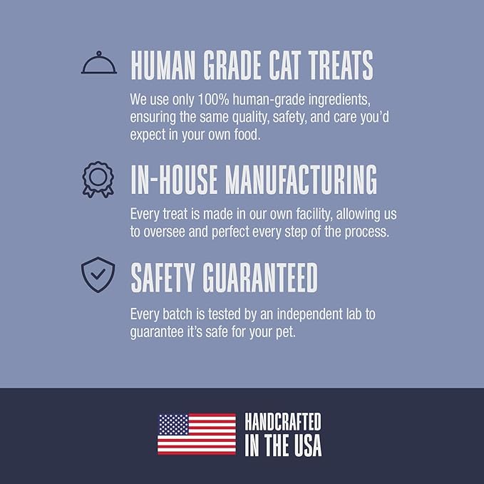 Whole Life Cat Just One Chicken Freeze Dried Cat Treats - Human Grade High Protein Food, Healthy Training Snacks, Freeze Dried Chicken Food Toppers, USA Made Natural Treats - 10 oz (Pack of 1)