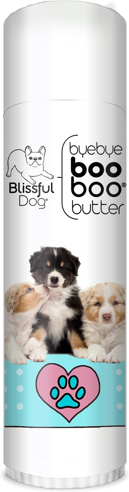 The Blissful Dog .50 oz Tube Australian Shepherd Booboo Butter