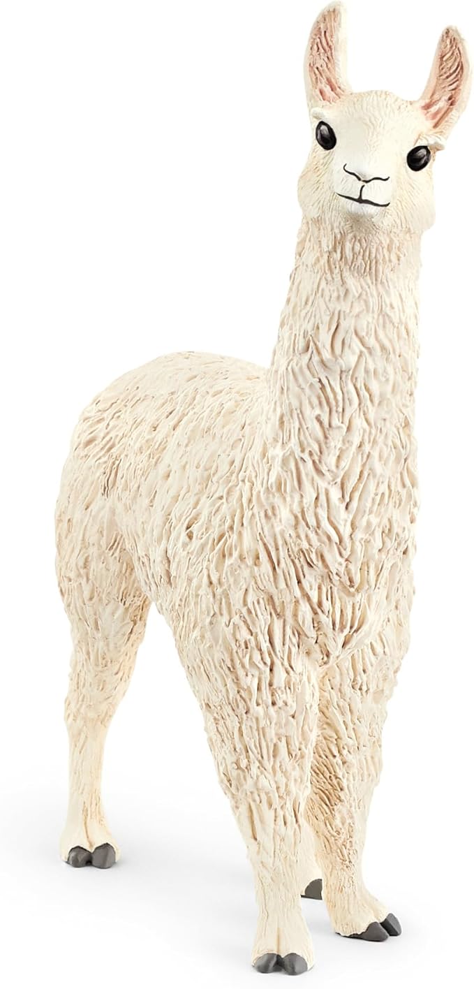 Schleich Farm World 5-Piece Farm Animal Toy Set Including Cute Llama, Rabbit, Sheep, Hen and Goose Animal Toys for Toddlers & Kids Ages 3+