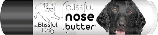 The Blissful Dog Curly-Coat Retriever Unscented Nose Butter, 0.15-Ounce