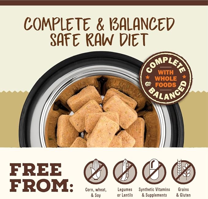 Primal Freeze Dried Raw Cat Food Nuggets Venison, Complete & Balanced Meal or Topper, Premium, Healthy, Grain Free, High Protein Raw Cat Food with Probiotics (5.5 oz)